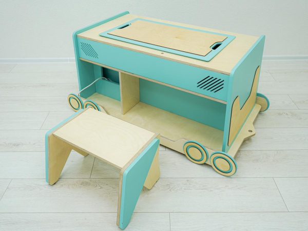 Интерактивный вагон для модульного органайзера «Игровоз»