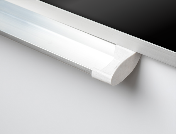 Одноэлементная магнитная полимерная школьная доска  чёрная