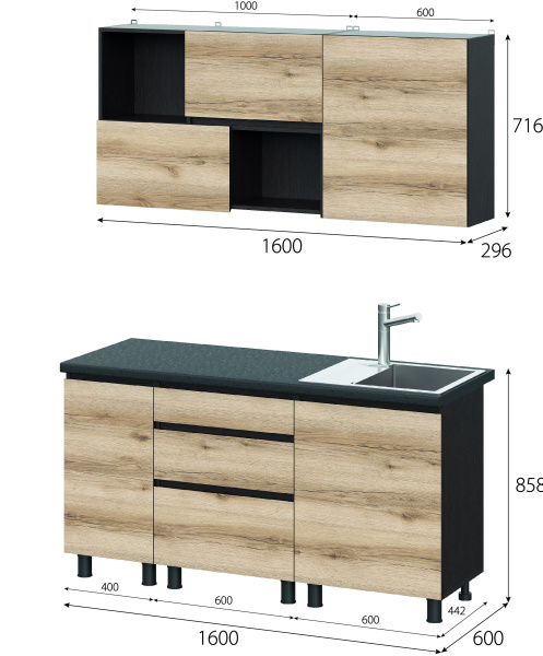 Берген 1/ 1,6 м