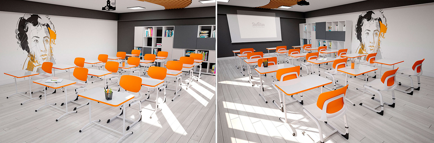 Мебель для образования: как современные тренды в дизайне создают комфортную среду для учебы