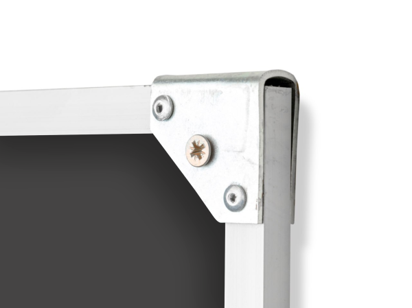 Одноэлементная магнитная полимерная школьная доска  чёрная