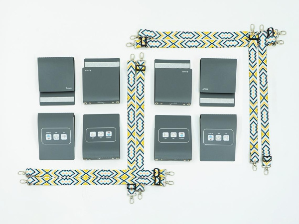 Комплект из 8 Коммуникативных книг с карточками PECS/ПЭКС (Маленькие) серый