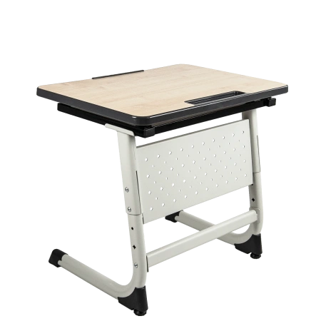 PU Стол ученический с НАКЛОНОМ СТОЛЕШНИЦЫ «Оптима» 1 — ПЕРФО, регулируемый 