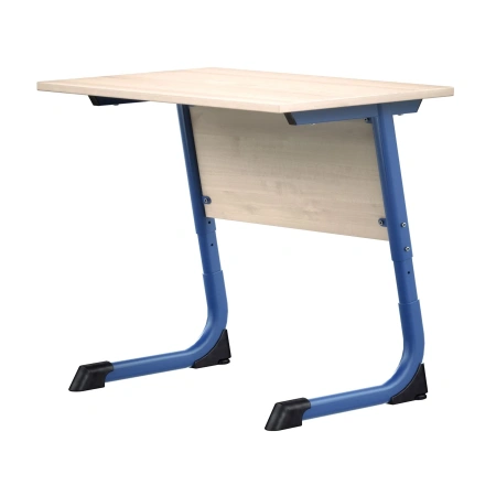 Стол ученический «Оптима» LITE 1 — местный, регулируемый 5-7 группа, клен танзай 22 мм 
