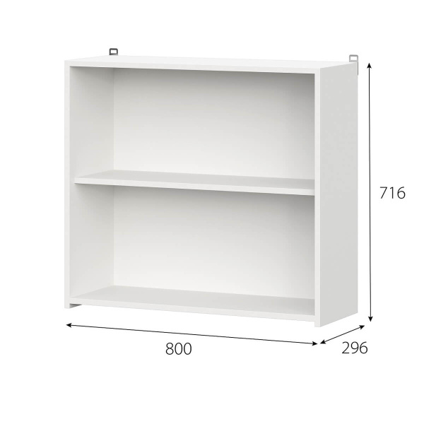 КГ "Одри" Шкаф 0,8м 8в2 (серия2)
