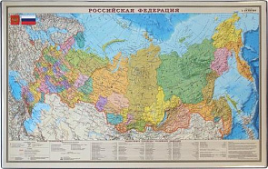 Коврик-подкладка настольный для письма "Карта РФ" (38*59см.) 