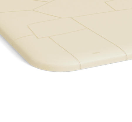 Пластиковый стол SHT-TU30/TT30 83/83 бежевый/коричневый