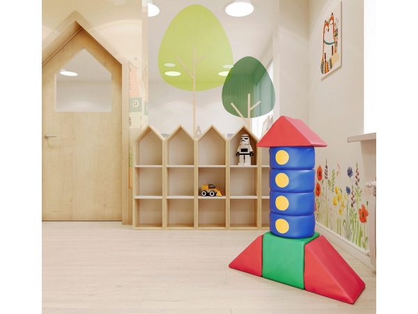 Мягкий игровой комплекс «Ракета»