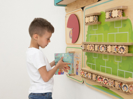 Дидактическая настенная панель «Семейные ценности »