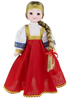 Кукла этническая 45см Ивановская красавица    4201631 